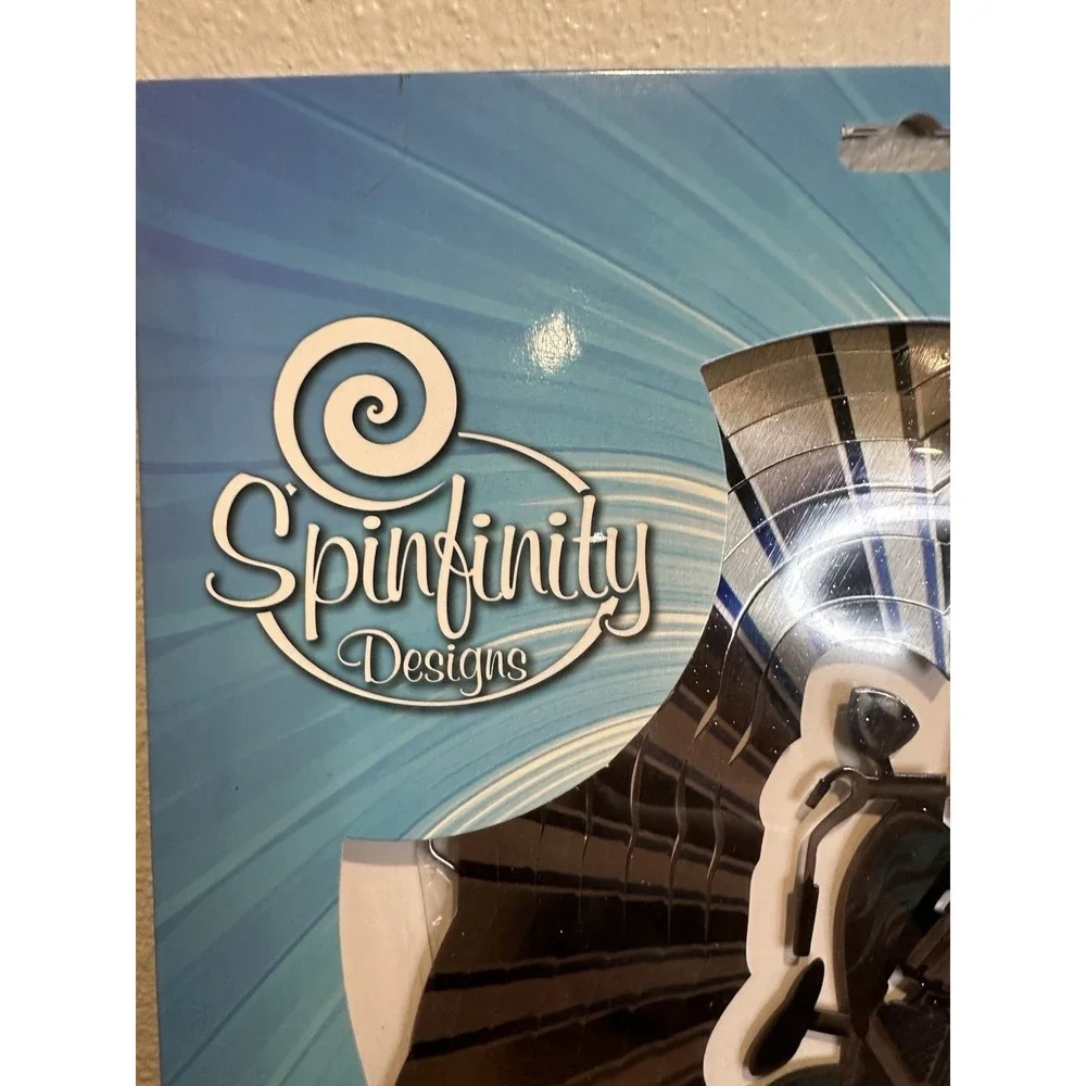 Spinfinity Motorcycle Large Stainless Steel Wind Spinner 12